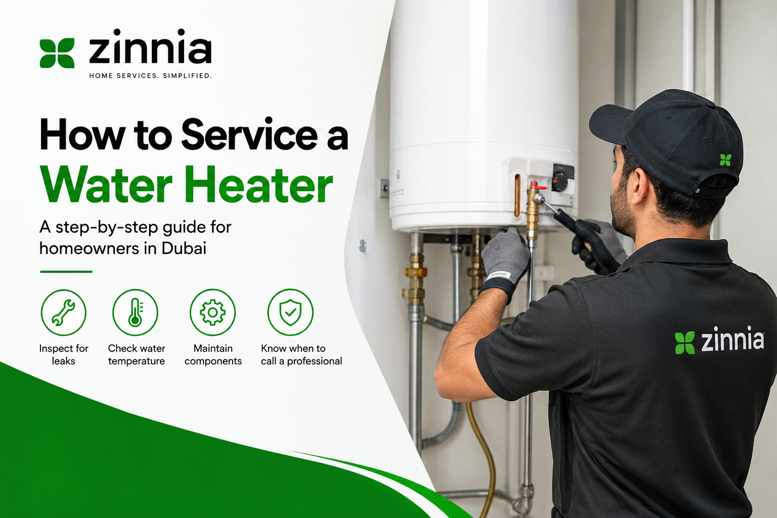 How to service a water heater